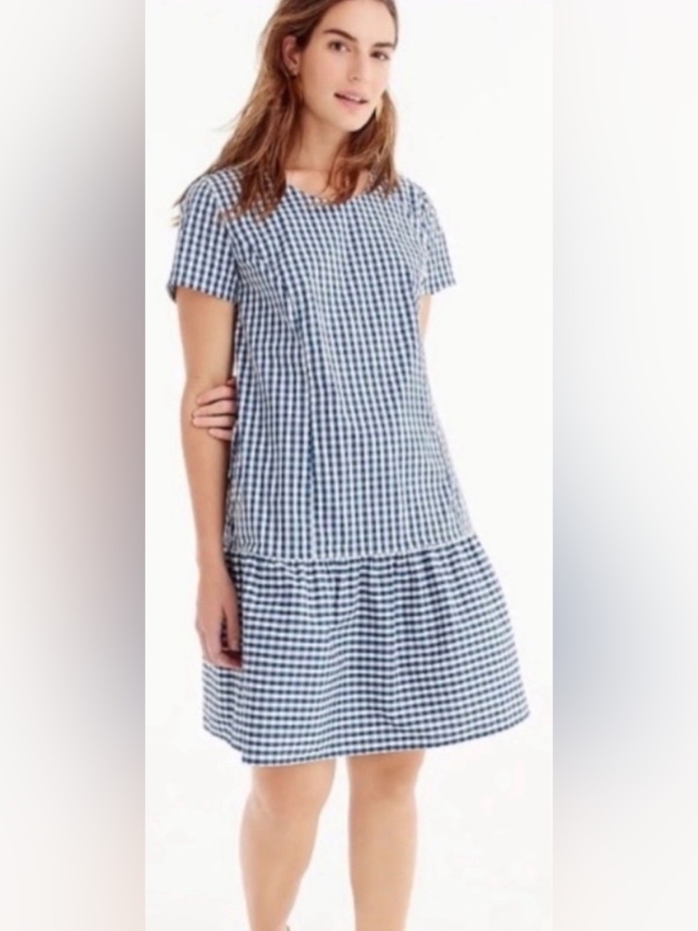 J.Crew Universal Standard
Poplin Gingham Dress size xxs